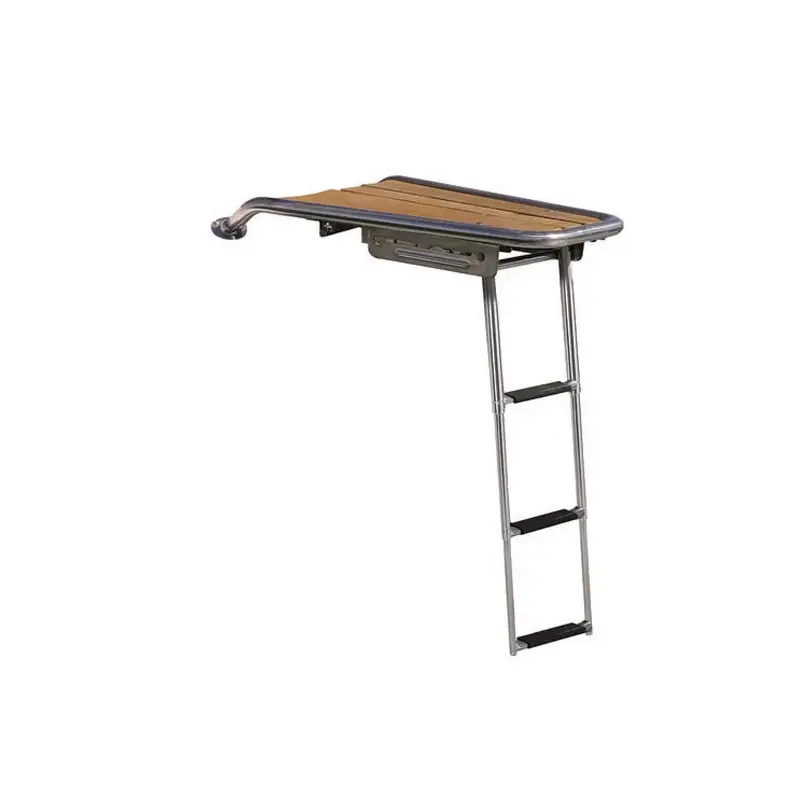 Motorbådsstævnplatform med trin 75cm