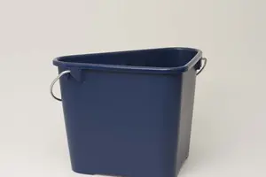 Spand Trekantet 15liter Marineblå