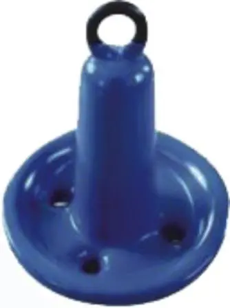 Svampeanker 4,5kg Gummibeklædt, blåt