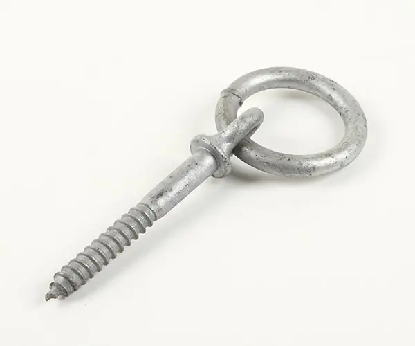 Bådring galvaniseret trægevind 10x75mm