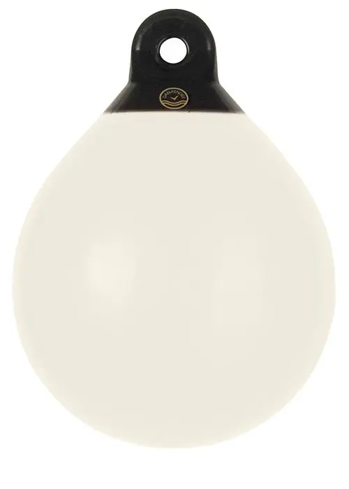 Jordbærfender 240mm hvid