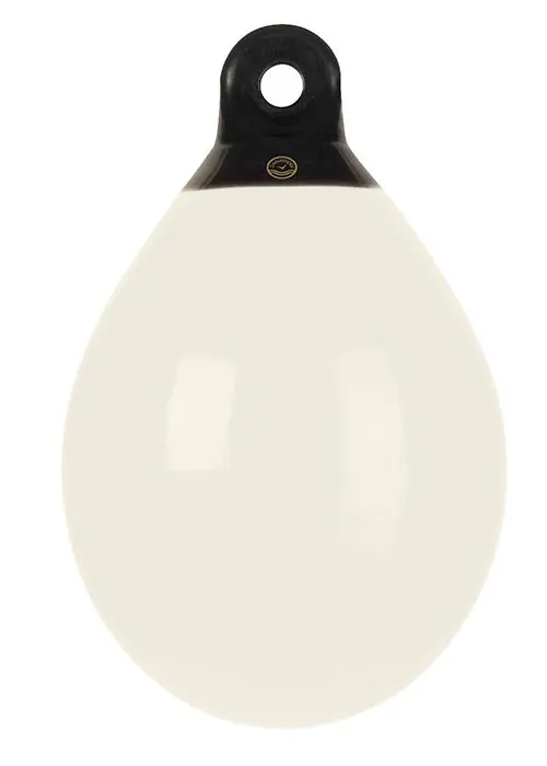 Jordbærfender 320mm hvid