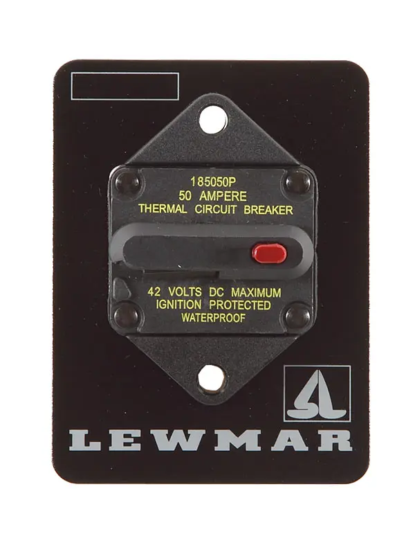 automatsikring 12V 50A.