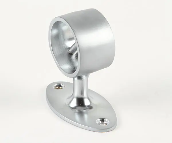 Gelænderbeslag 36mm matkrom