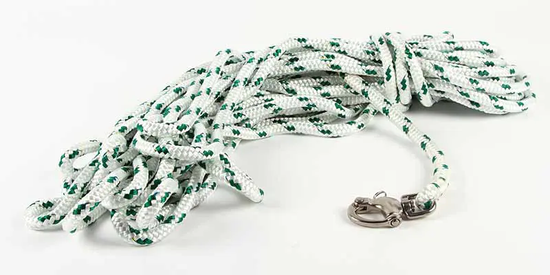 Spilerskøde  10mmx18m grøn