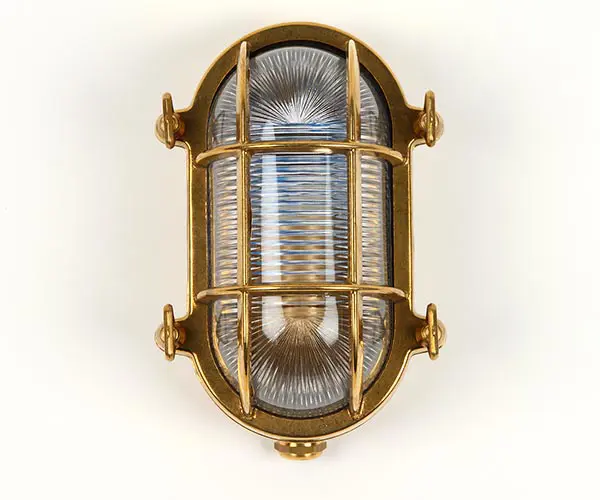Galleylampe oval 14x20cm