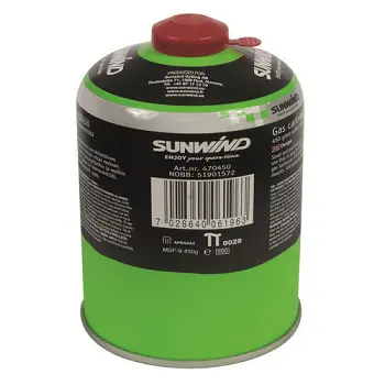 Gasdåse 450g Gevind 7/16tum