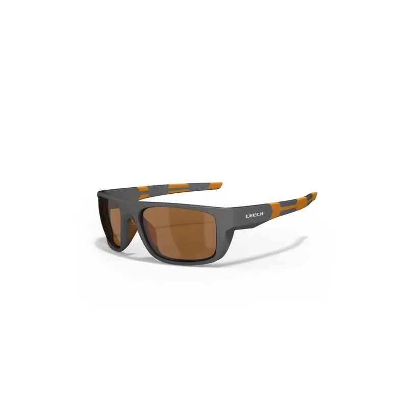 Leech Solbriller Moonstone Orange/sort