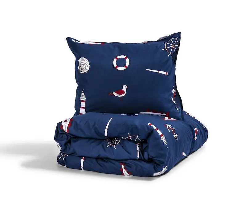 Sengetøjssæt med marinemotiv