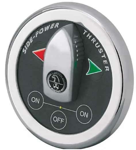 Side-Power rund manøvrepanel