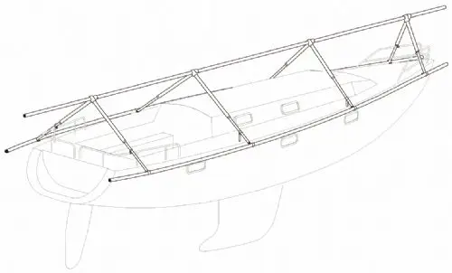 NOA udliggerstativ 11m/4