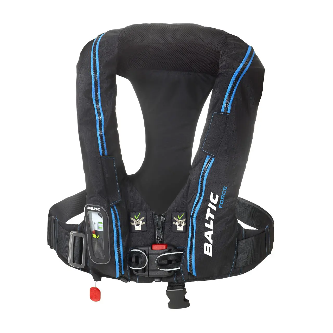 Baltic Force Auto 190N sort med sele
