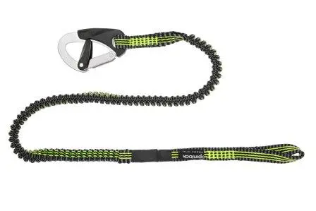 Spinlock 1-krogs Sikkerhedline elastisk med øje
