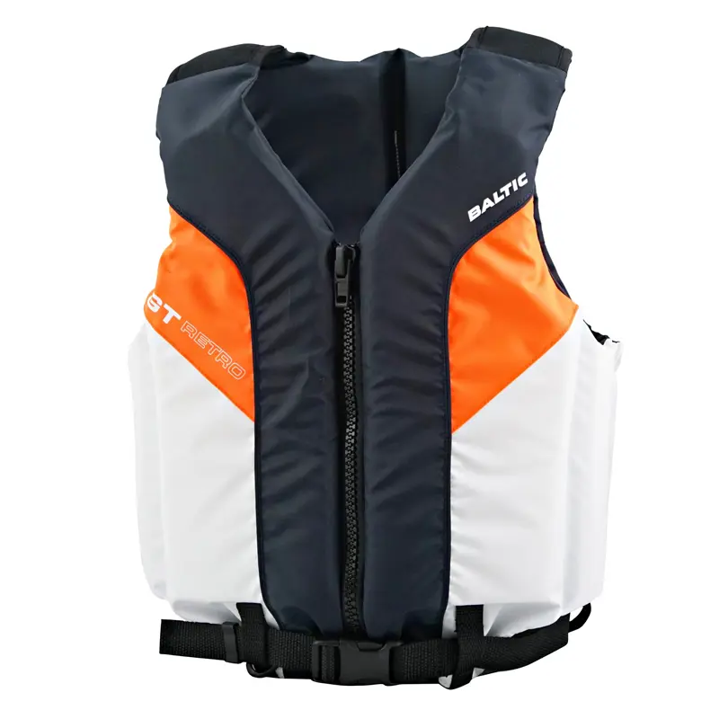 Baltic GT Retro, vit/orange/marin, XL