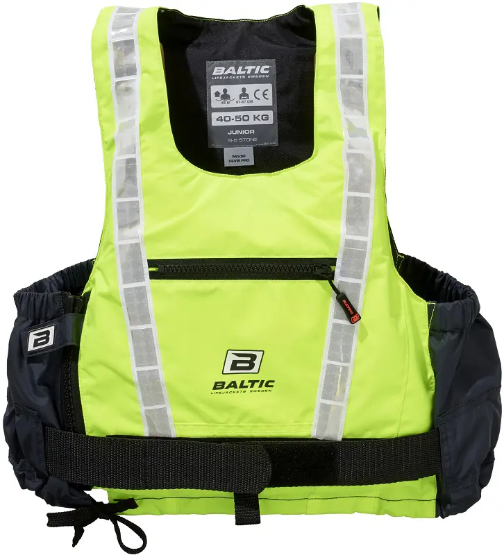 Baltic Hi-vis Pro UV-gul/grå XL 90+kg
