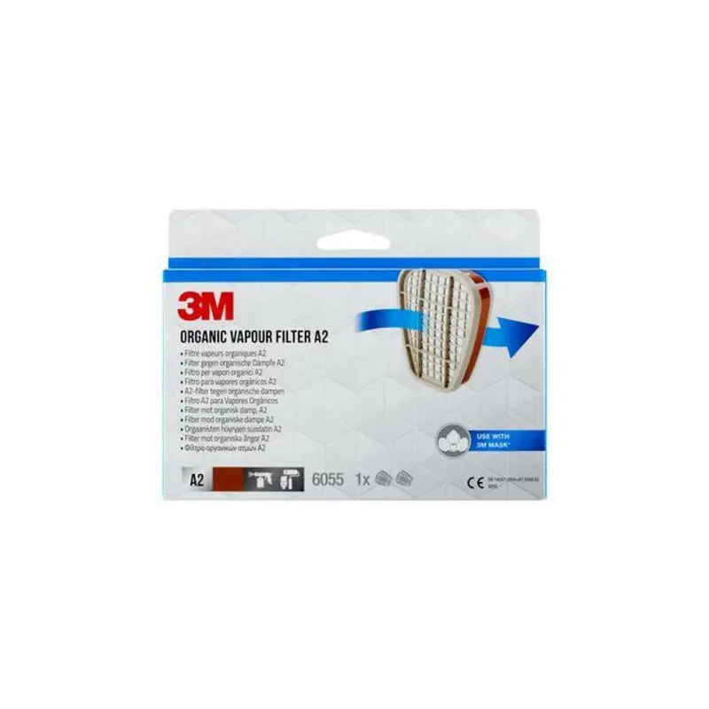 Product Image for Gasfiltetr a2 3m 2-pack