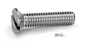 Product Image for Maskinskrue fladhovedet m6x50mm. Fp=10st