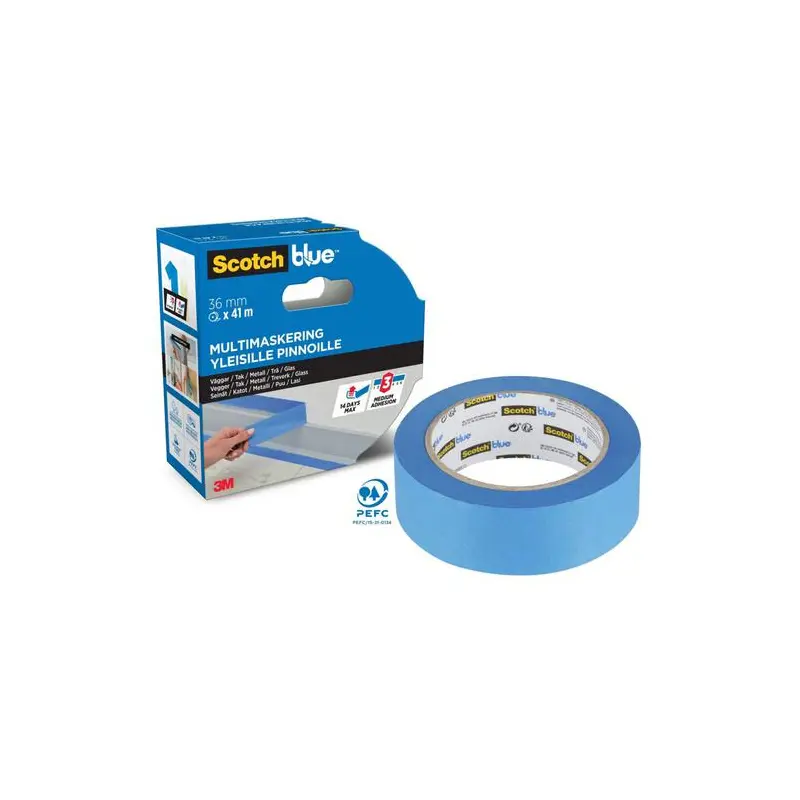 Product Image for Maskeringstejp scotch blue 36mm 41m