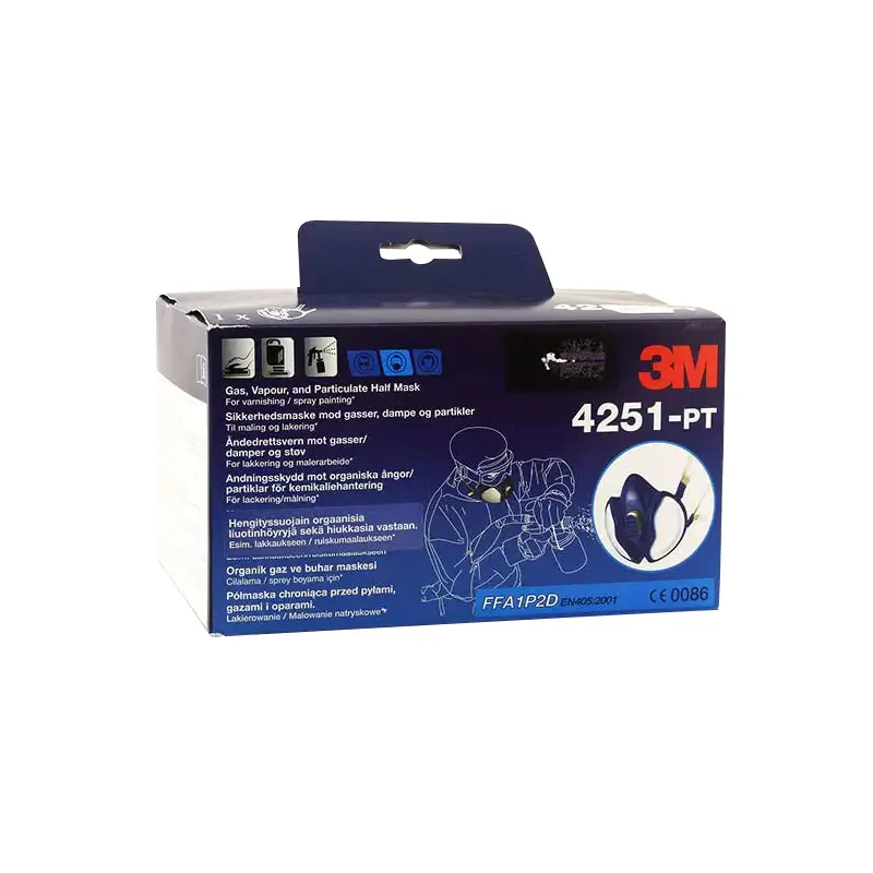 Product Image for Gasmaske &amp; åndedrætsværn 3m ffa2p2