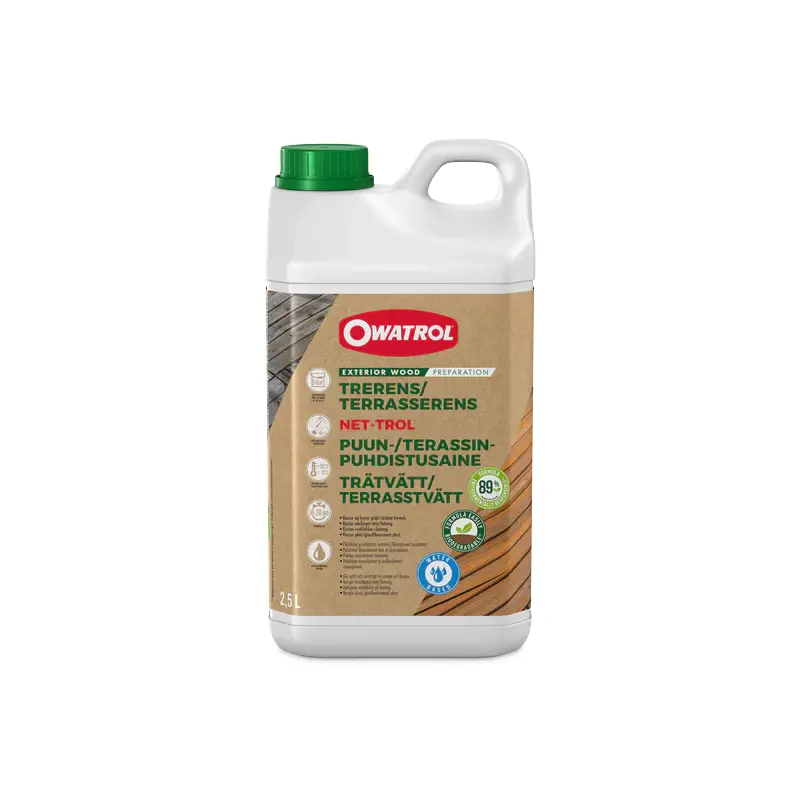 Product Image for Owatrol trævask/deck cleaner 2.5 lit