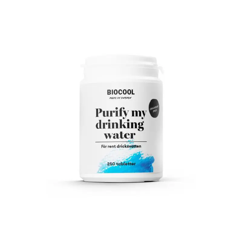 Product Image for Biocool clean water 250 tabletter