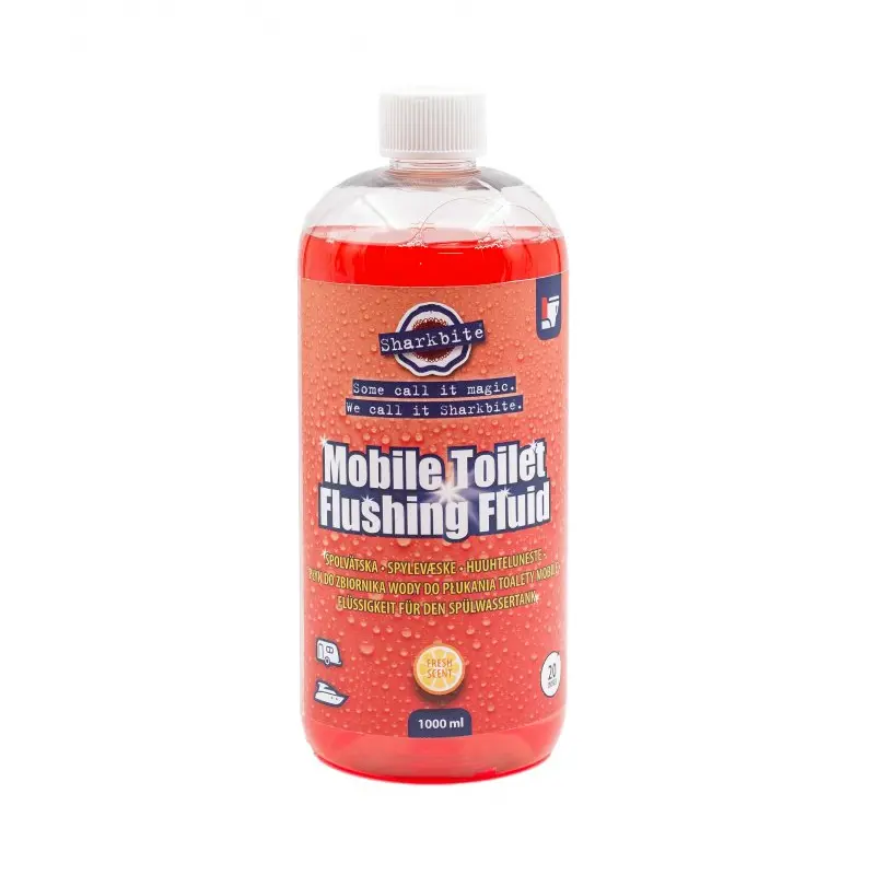 Product Image for Sharkbite skyllevæske til toilet 1liter