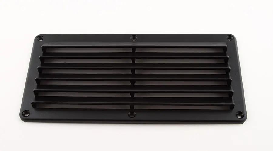 Product Image for Ventilgæller sort 260x125mm, skruehul 4.3mm