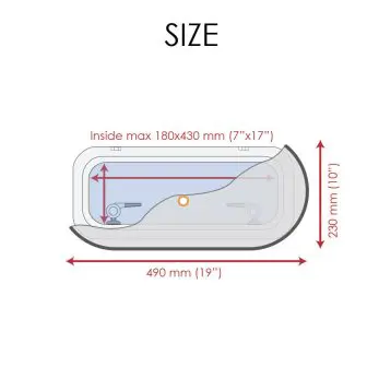 Product Image for Gardin med ventialtion til portlight - lille fp=2