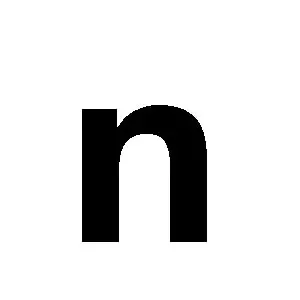 Product Image for Reg-bokstav n 30mm svart