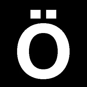 Product Image for Reg-bogstav ö 30mm hvid