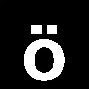 Product Image for Reg-bogstav ö 60mm hvid