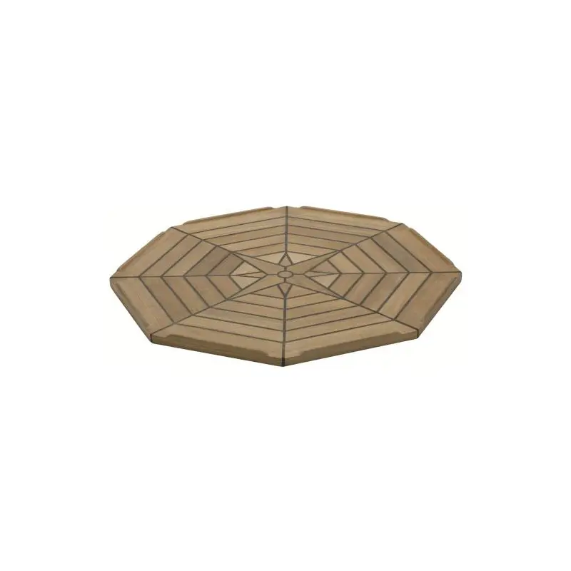 Product Image for Bordplade teak 8-kantet