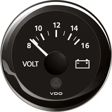 Product Image for Vdo voltmeter 8-16v
