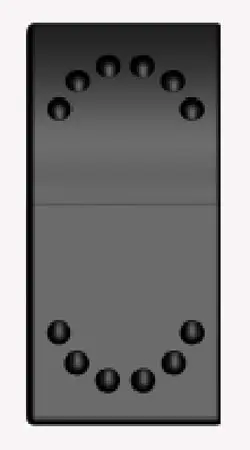 Product Image for Knap/låg uden symbol