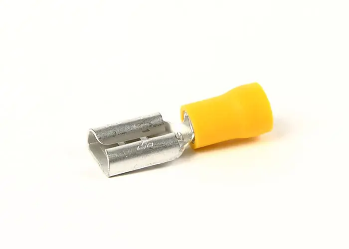 Product Image for Fladstiftsmuffe gul 9.5mm fp=4st