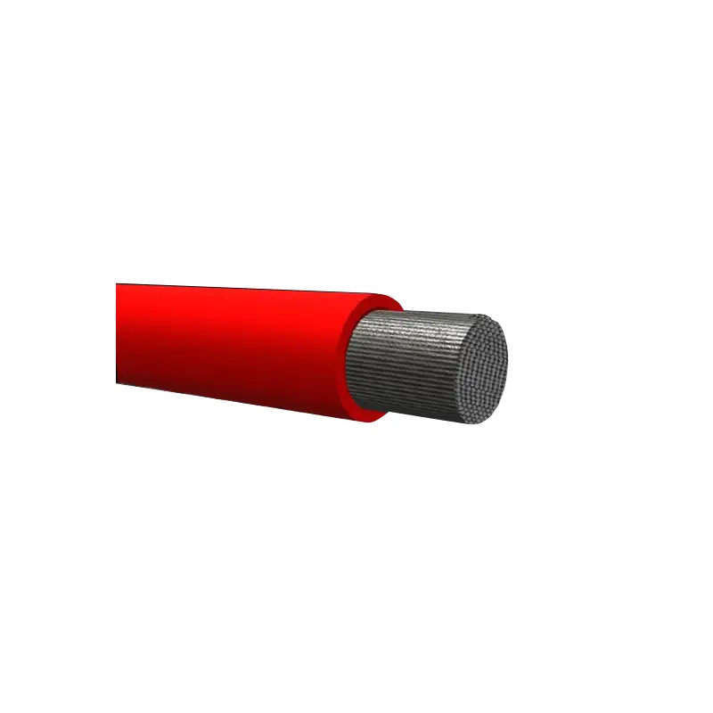 Product Image for Gummikabel 70 mm rød fortinnet