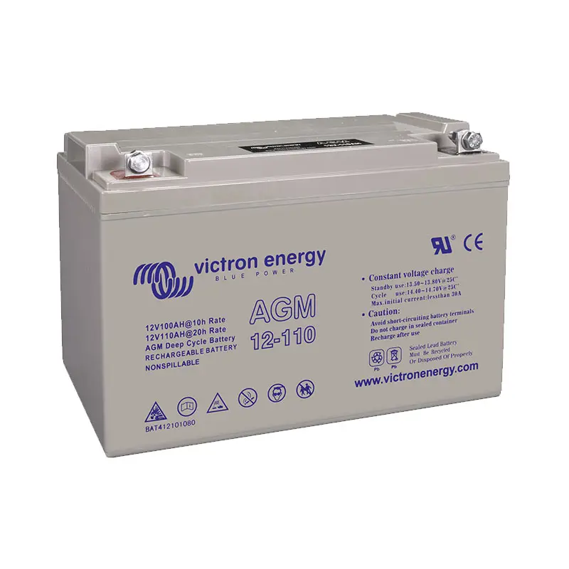 Product Image for Victron deep cycle agm110ah