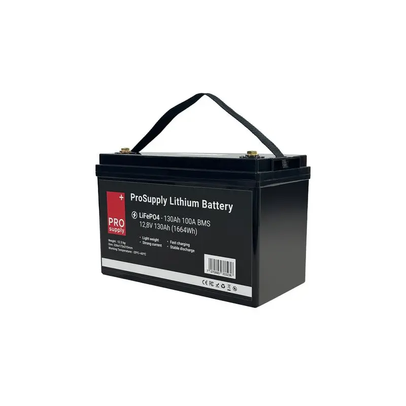 Product Image for Pro supply litiumbatteri 130ah, 12v