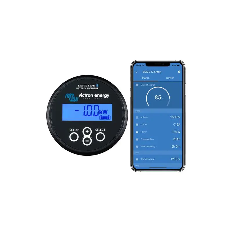 Product Image for Victron batterimonitor bmv 712b