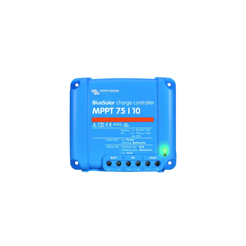 Product Image for Victron regulator 10a mppt blue solar