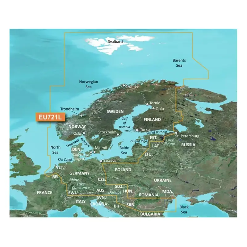 Product Image for Bluechart g3 vision hd msd/sd veu721l