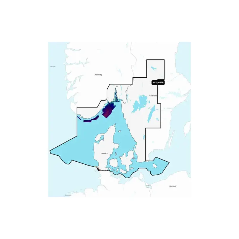 Product Image for Garmin navionics vision+ nveu042r oslo-trelleborg, vänern og vättern