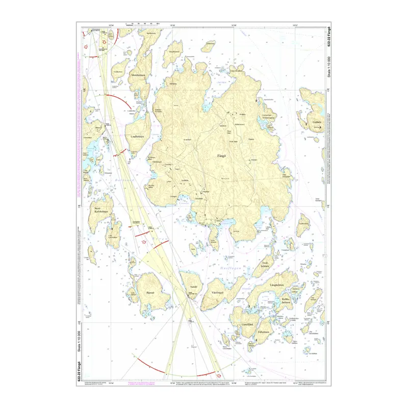 Product Image for Søkort hydrographica fångö