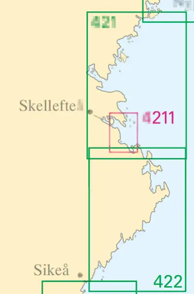 Product Image for Søkort nr 421