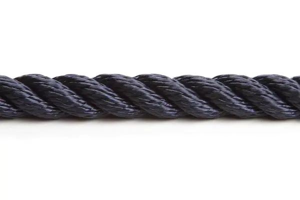 Product Image for Rapallo polyestersilke 10mm mørkeblå 3-slået