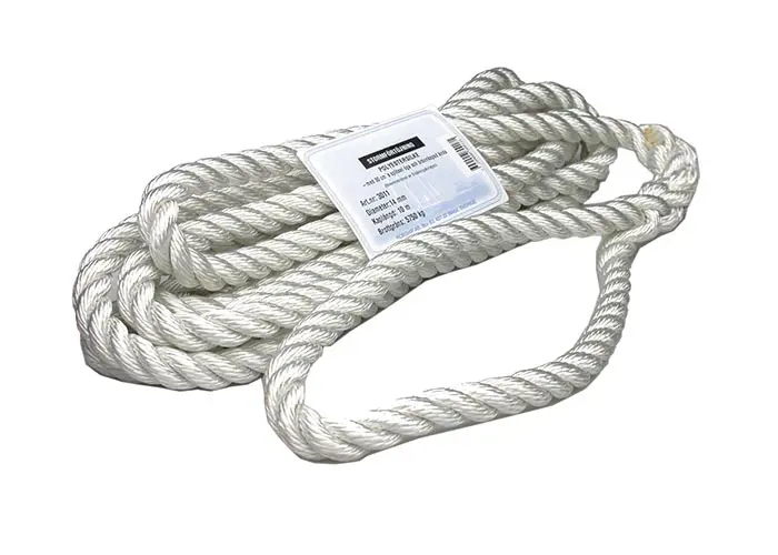 Product Image for Fortøjningsline med øje 12mm 6m hvid