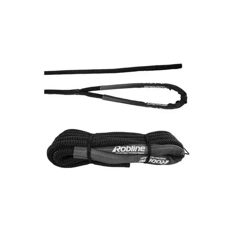Product Image for Fortøjningsline dobbeltflettet stretch 12 mm x 4 m, sort, robline