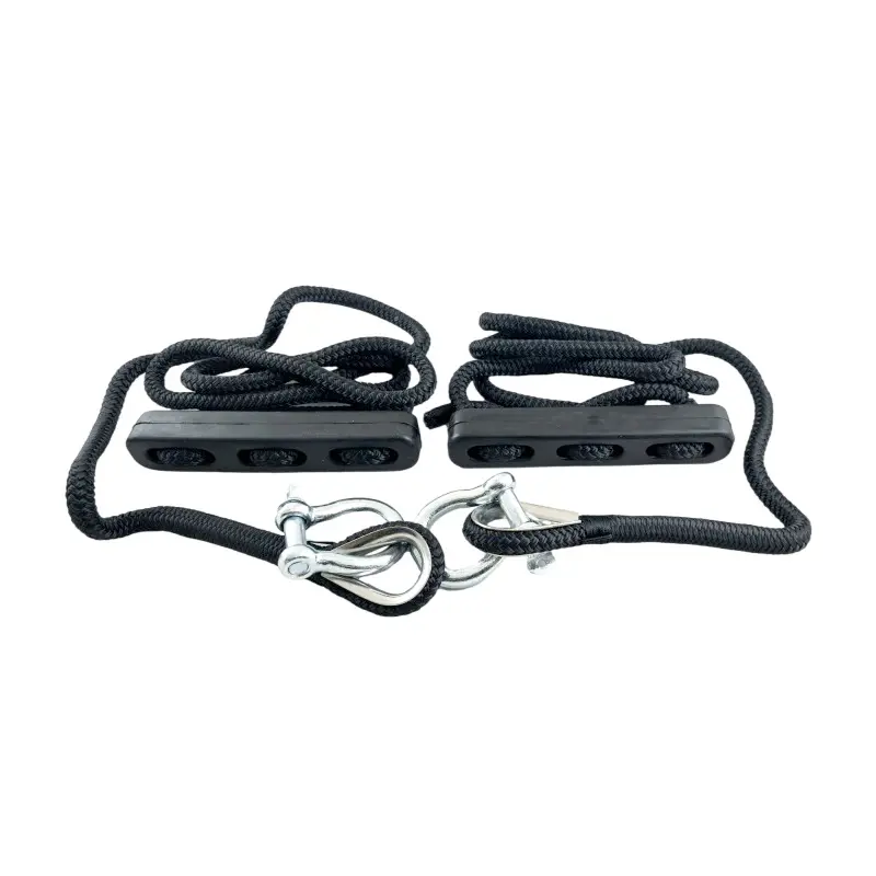 Product Image for Robline y-bompakke 2 stk. 12mm x 2,5 m inkl. Støddæmper