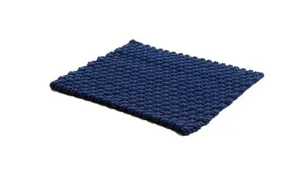 Product Image for Måtte rope flettet bomuldsreb blå 40x50cm
