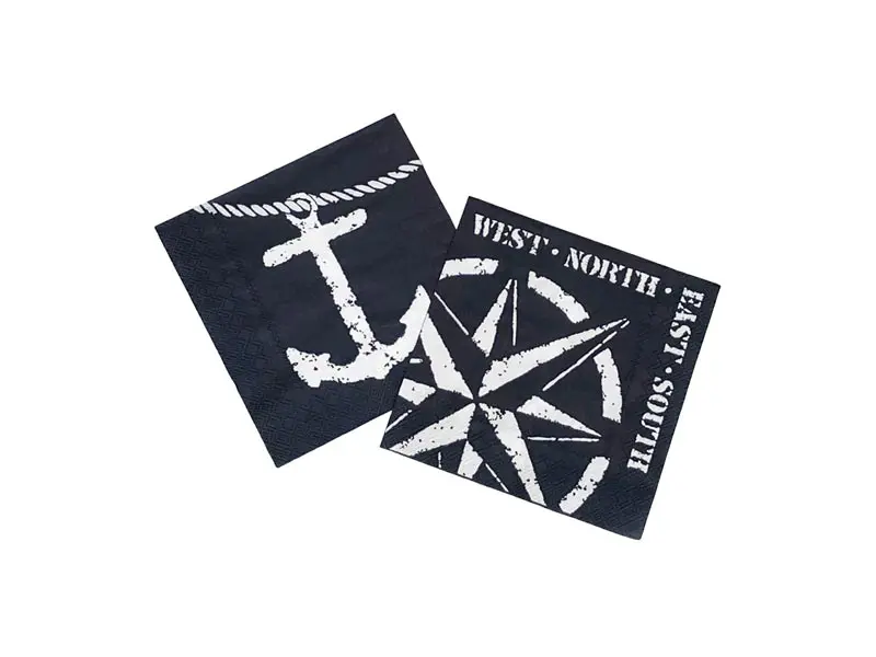 Product Image for Servietter kompasrose anker 20st